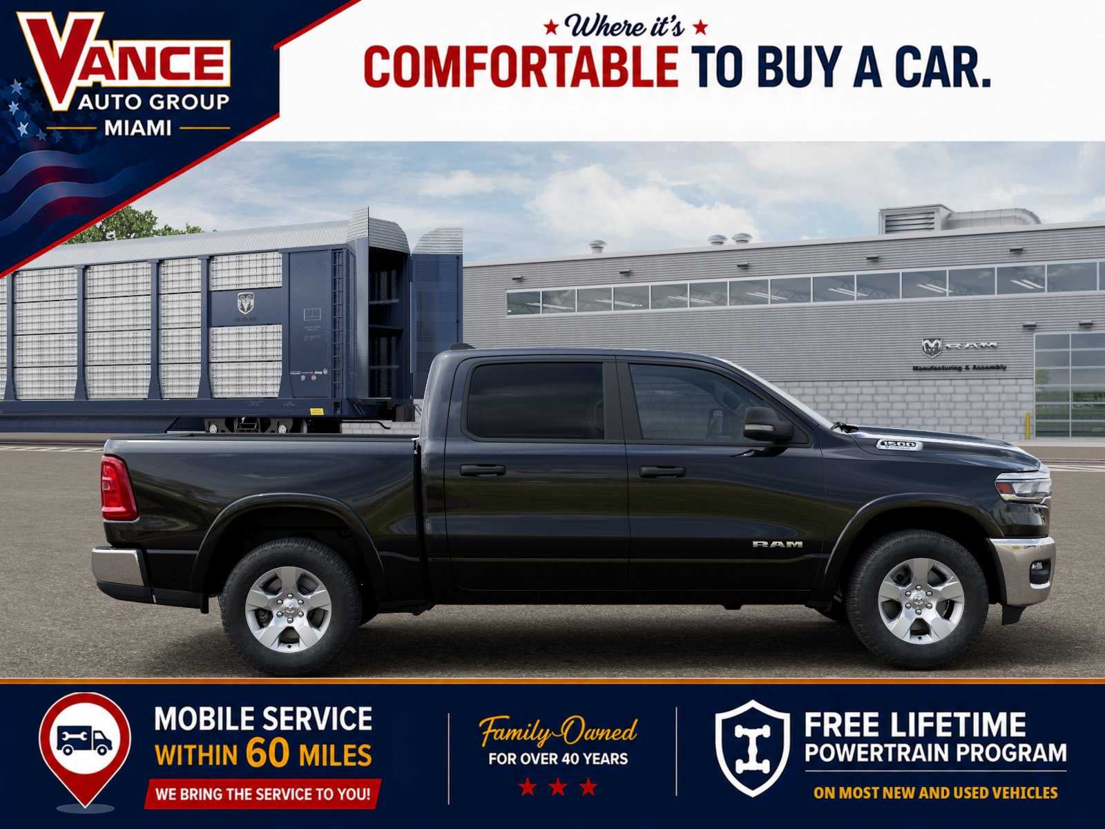 2026 RAM Ram 1500 RAM 1500 BIG HORN CREW CAB 4X4 5'7' BOX