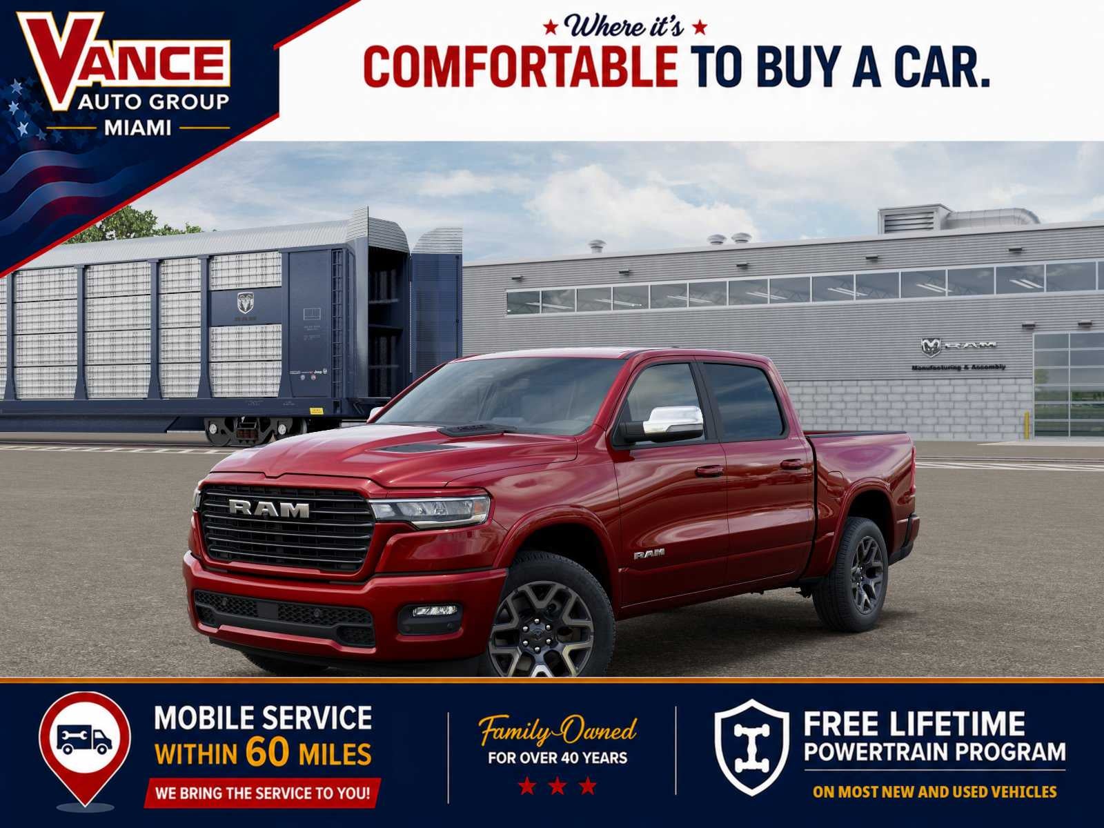 2026 RAM Ram 1500 RAM 1500 LARAMIE CREW CAB 4X4 5'7' BOX