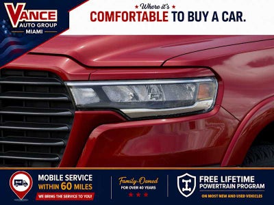 2026 RAM Ram 1500 RAM 1500 LARAMIE CREW CAB 4X4 5'7' BOX