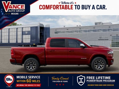 2026 RAM Ram 1500 RAM 1500 LARAMIE CREW CAB 4X4 5'7' BOX