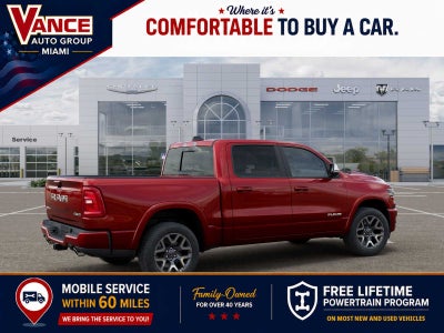 2026 RAM Ram 1500 RAM 1500 LARAMIE CREW CAB 4X4 5'7' BOX