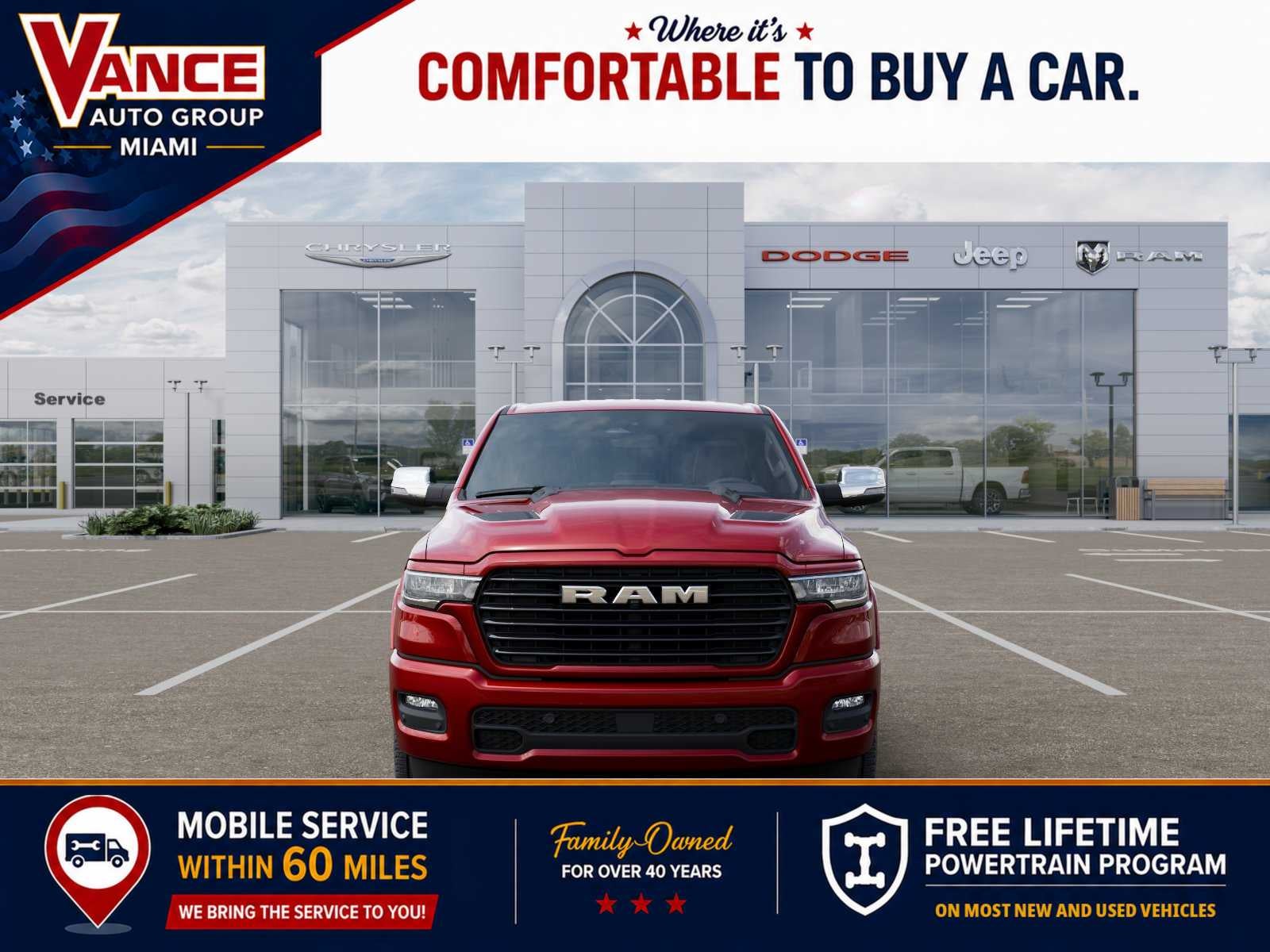 2026 RAM Ram 1500 RAM 1500 LARAMIE CREW CAB 4X4 5'7' BOX