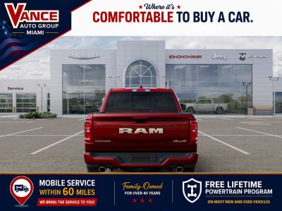 2026 RAM Ram 1500 RAM 1500 LARAMIE CREW CAB 4X4 5'7' BOX