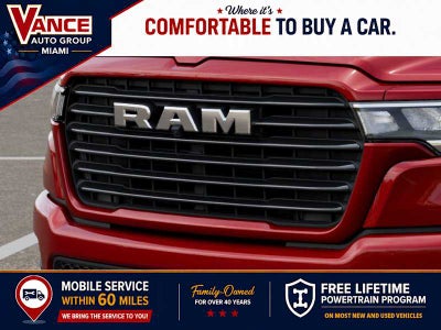 2026 RAM Ram 1500 RAM 1500 LARAMIE CREW CAB 4X4 5'7' BOX