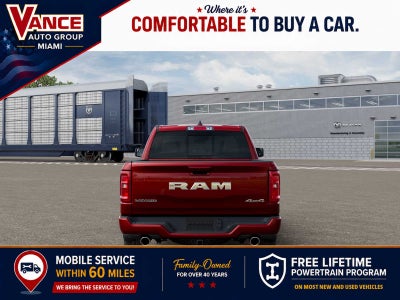 2026 RAM Ram 1500 RAM 1500 LARAMIE CREW CAB 4X4 5'7' BOX