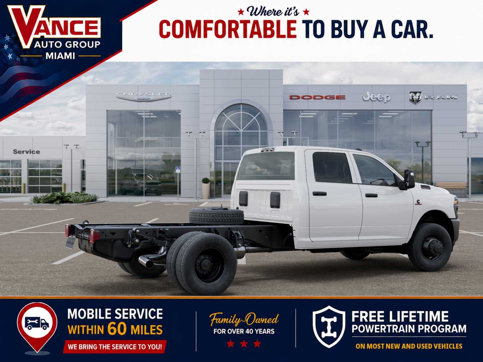 2027 RAM Ram 3500 Chassis Cab RAM 3500 TRADESMAN CREW CAB CHASSIS 4X4 60' CA