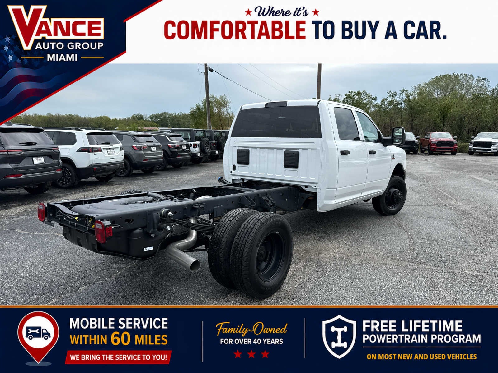 2027 RAM Ram 3500 Chassis Cab RAM 3500 TRADESMAN CREW CAB CHASSIS 4X4 60' CA