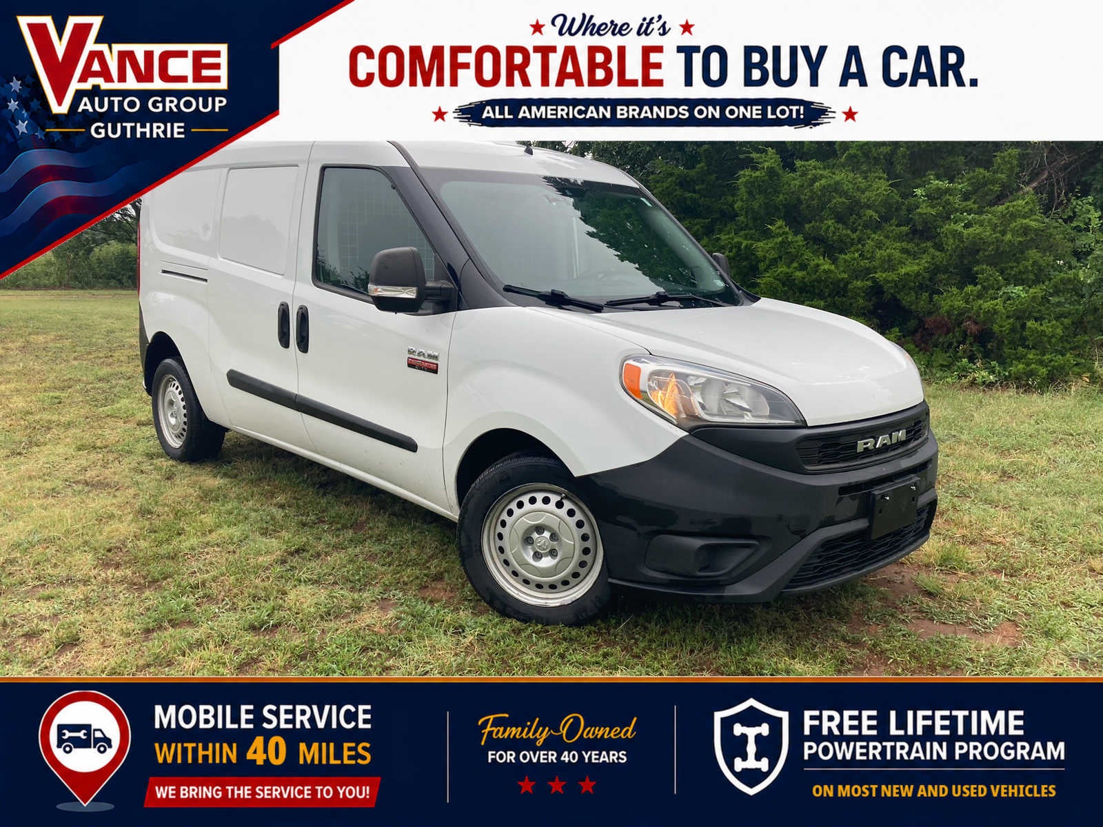 2021 RAM ProMaster City Tradesman