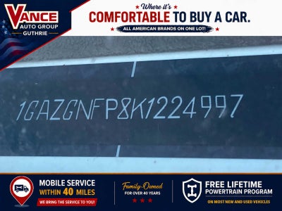 2019 Chevrolet Express Passenger 3500 LS