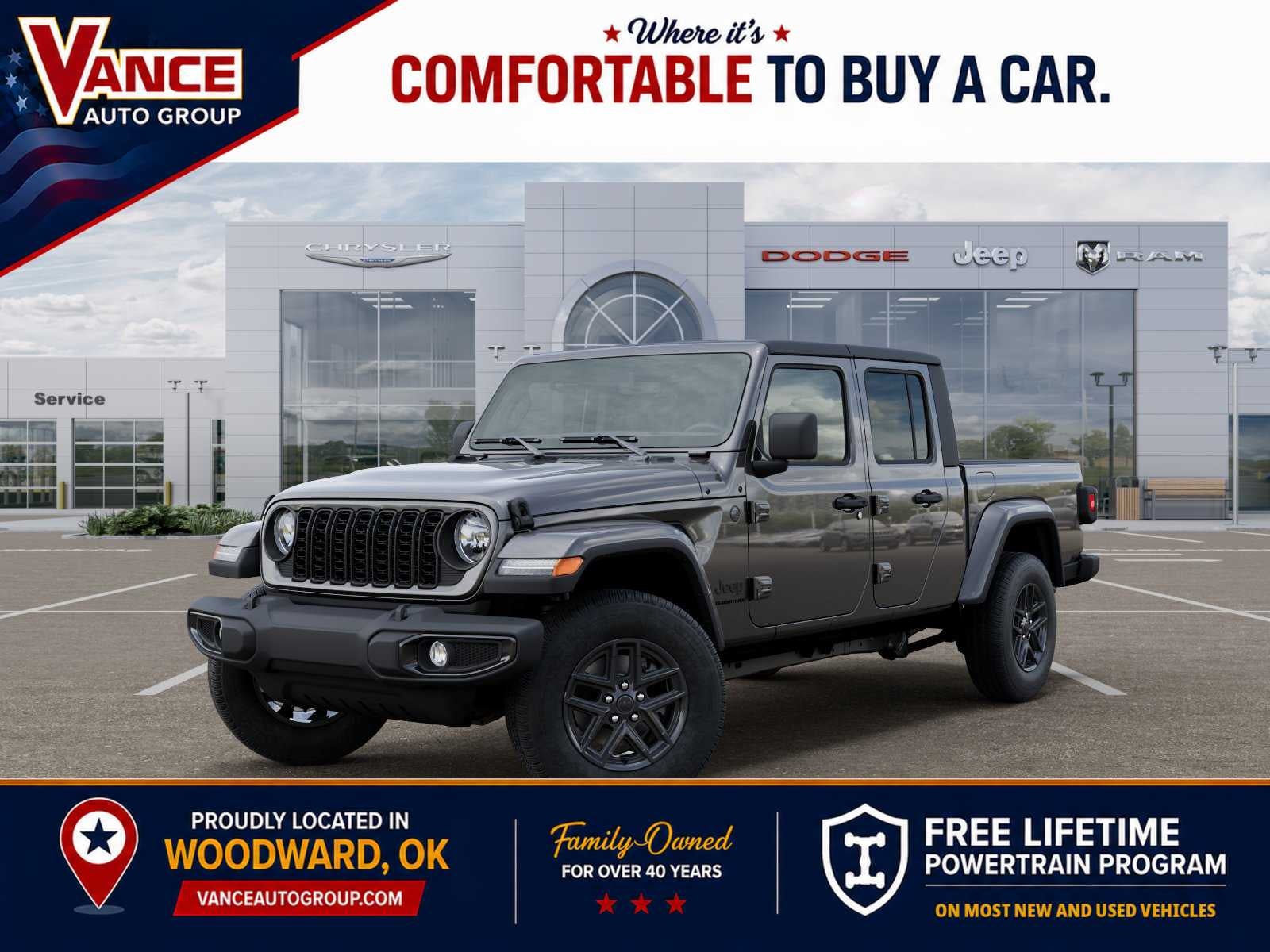 2026 Jeep Gladiator GLADIATOR SPORT S 4X4