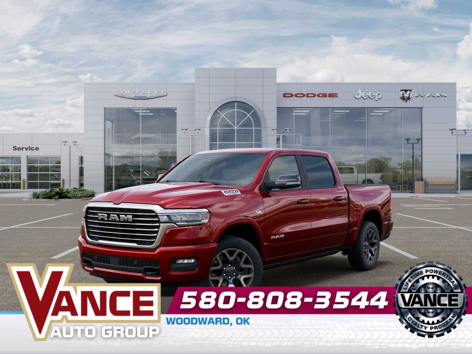 2026 RAM Ram 1500 RAM 1500 LARAMIE CREW CAB 4X4 5'7' BOX