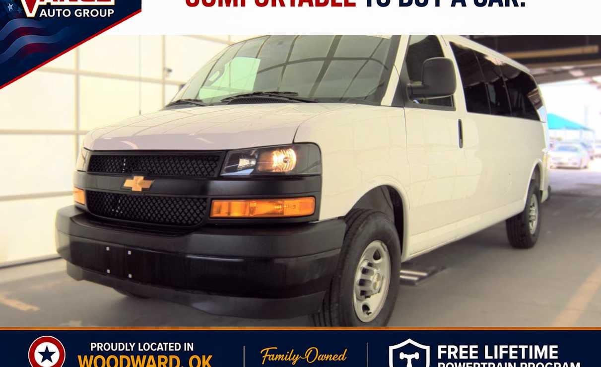 2025 Chevrolet Express Passenger RWD 3500 Extended Wheelbase LS