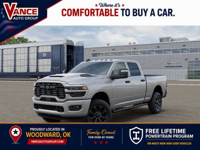 2026 RAM Ram 2500 RAM 2500 BLACK EXPRESS CREW CAB 4X4 6'4' BOX