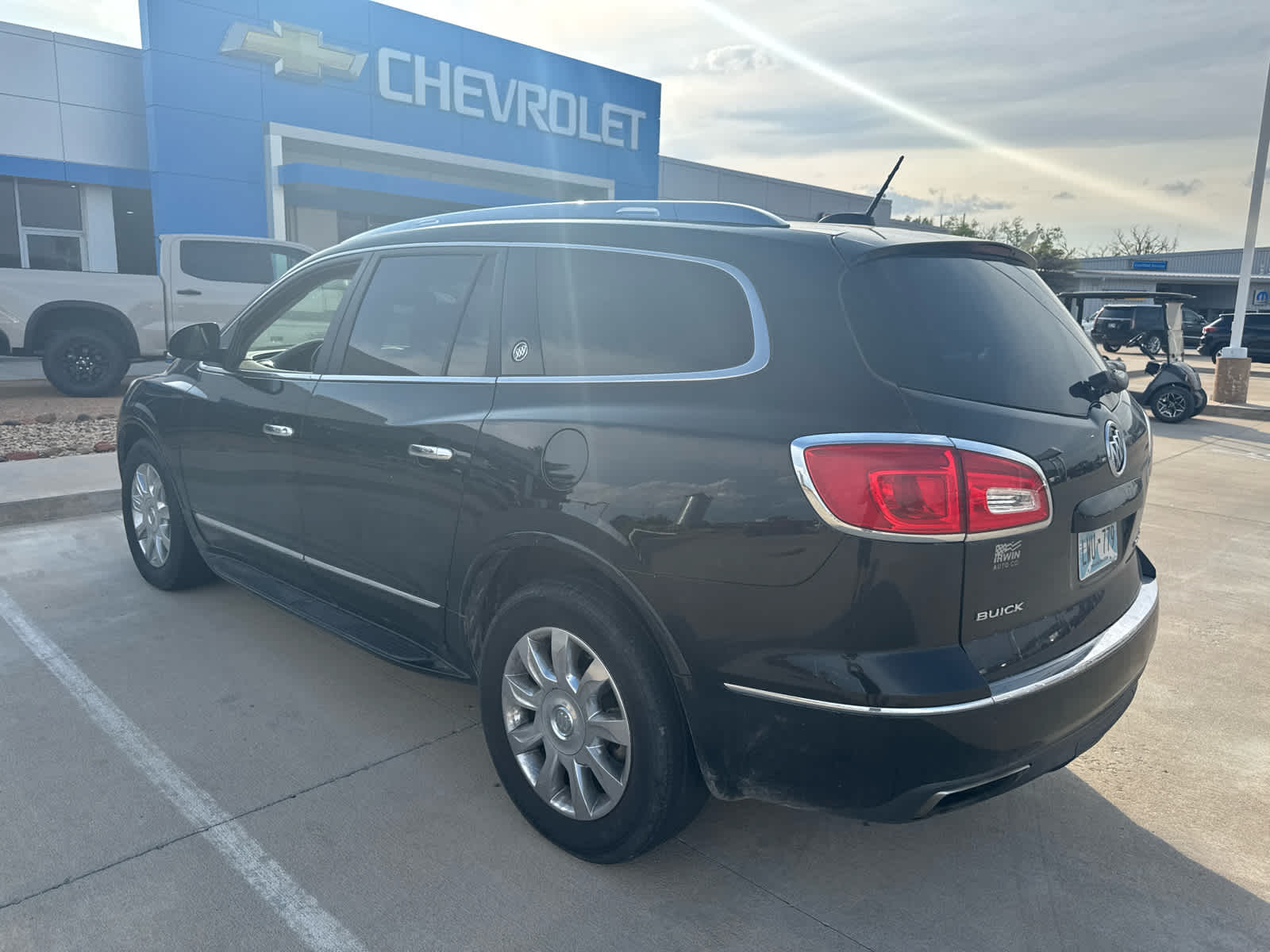 Used 2017 Buick Enclave Leather with VIN 5GAKVBKD6HJ223088 for sale in Woodward, OK