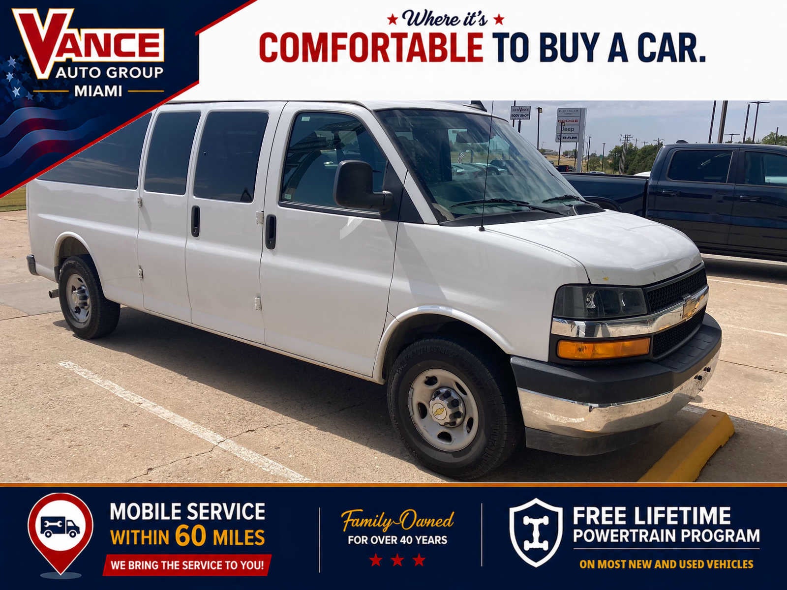 2025 Chevrolet Express Passenger LT