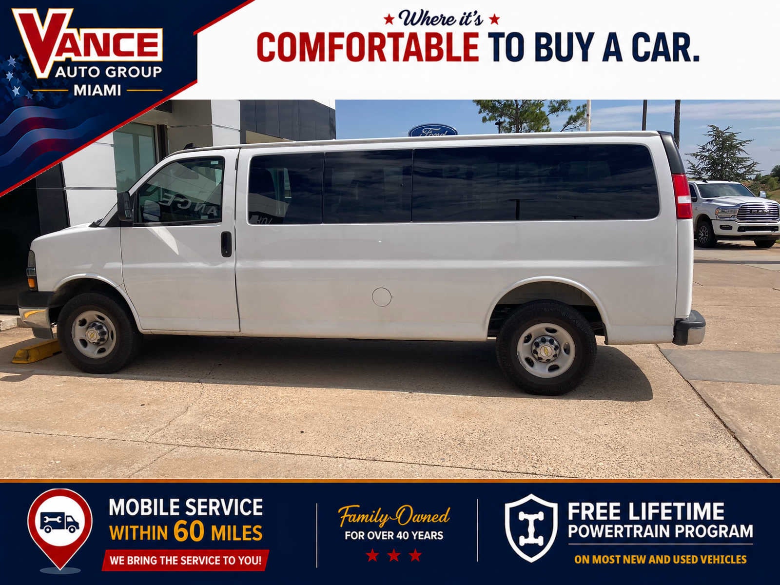 2025 Chevrolet Express Passenger LT