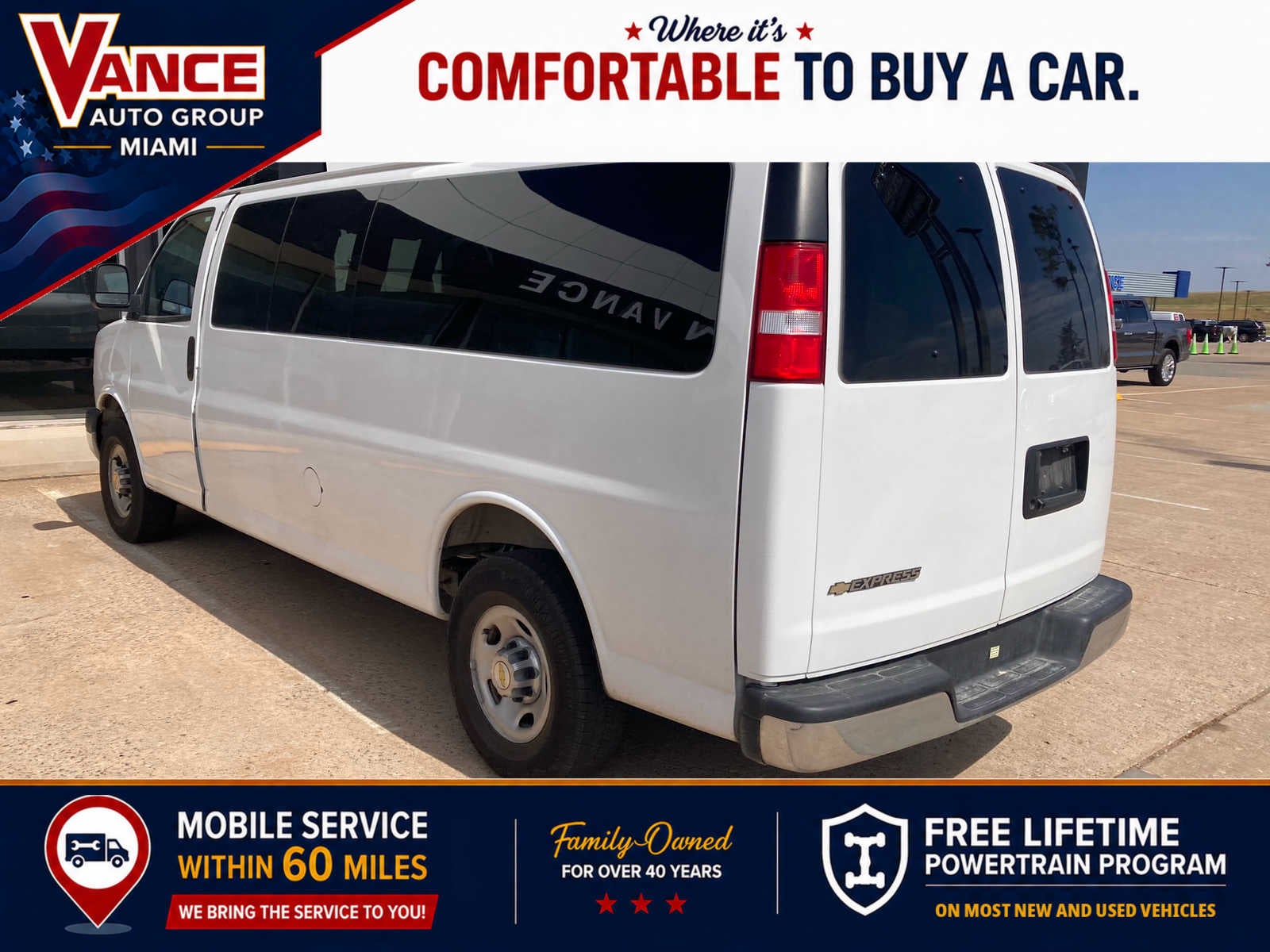 2025 Chevrolet Express Passenger LT