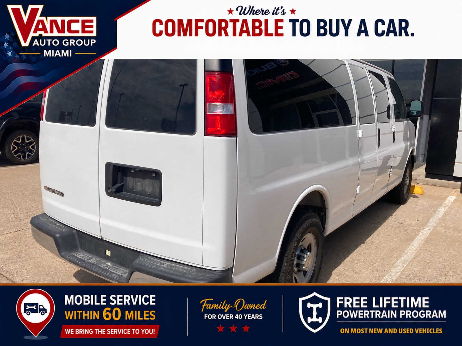 2025 Chevrolet Express Passenger LT