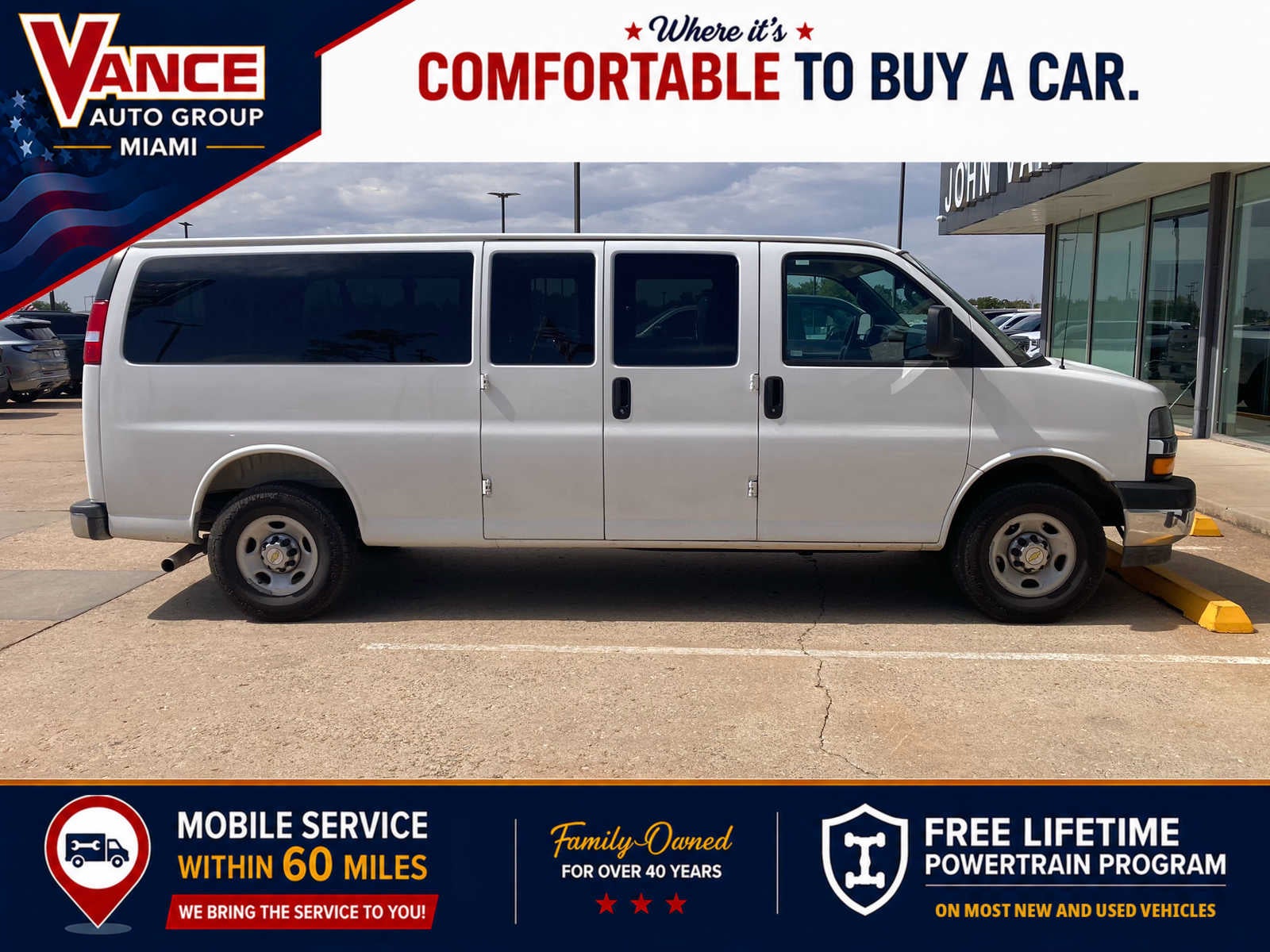 2025 Chevrolet Express Passenger LT